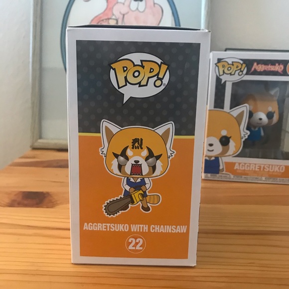 Funko POP Aggretsuko 22 with Chainsaw - Picture 4 of 6